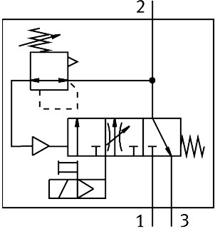 Festo 570737 Druckaufbau- und Entlüftungsventil - Bild 2