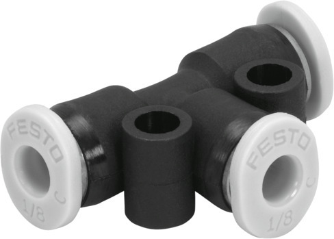 Push-in T-connector
