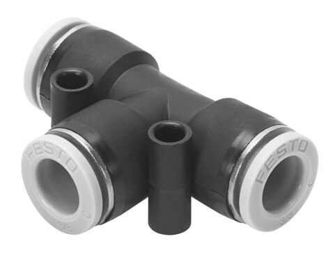 AquaOne Connettore A Y Per Tubi CST-01F – 20/25 Mm Con 2 Rubinetti, Per Acquari E Laghetti