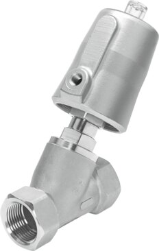 Top Part Grease Chamber Valve Top 3/4 Inch - DN 20 For Inclined Seat Valve Passage Valve Straight Seat Valve (short Construction