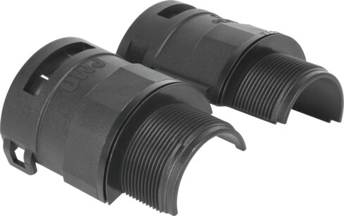 Raccord fileté de gaine de protection