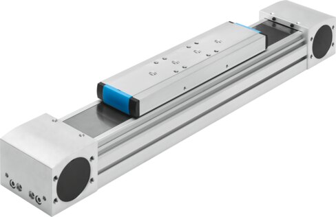 Toothed belt axis