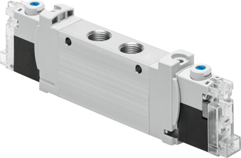 Solenoid valve for individual connection