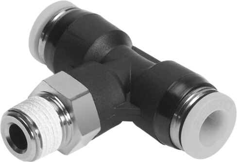 Push-in T-fitting