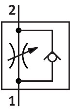 Festo 193154 Drossel-Rückschlagventil - Bild 4