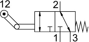 Festo 8047105 Rollenhebelventil - Bild 6