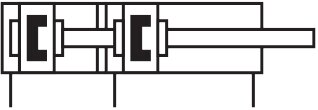 Multi-position cylinder