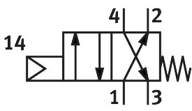 Festo 10192 Fronttafelventil - Bild 2