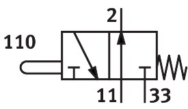 Festo 10403 Micro-Stößelventil - Bild 2