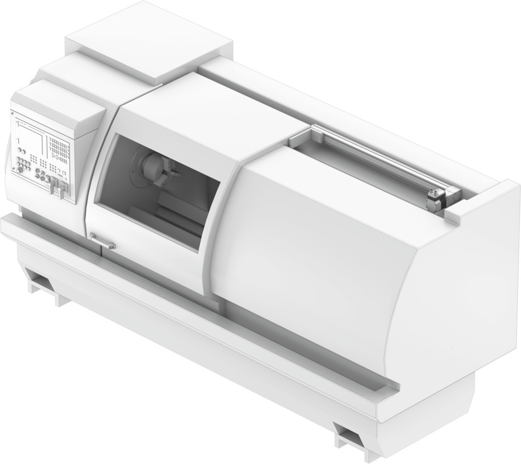 Toothed belt axis unit
