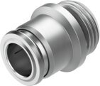 Push-in fitting, stainless steel NPQR