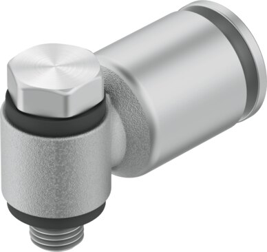 Push-in L-fitting