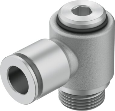 Push-in L-fitting
