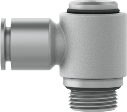 Push-in L-fitting
