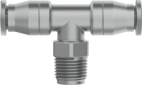 Conexão rápida roscada em T