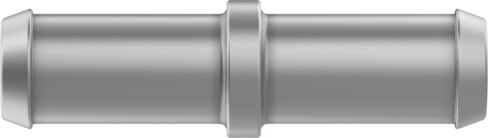 Barbed tubing connector