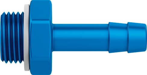 Raccord cannelé