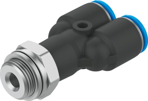 Push-in Y-fitting