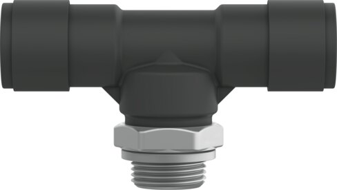 Push-in T-fitting