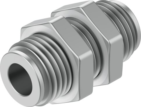 Push-in bulkhead connector