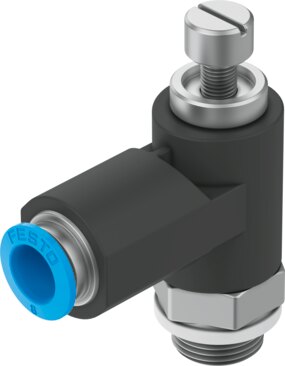 One-way flow control valve
