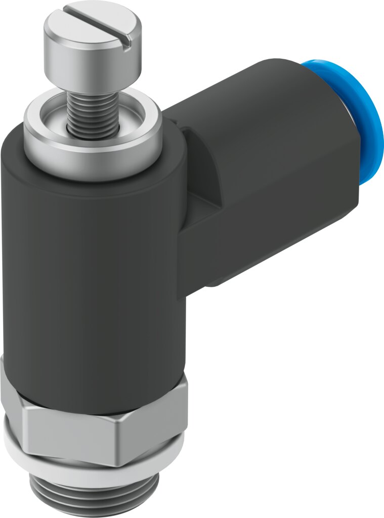 One-way flow control valve