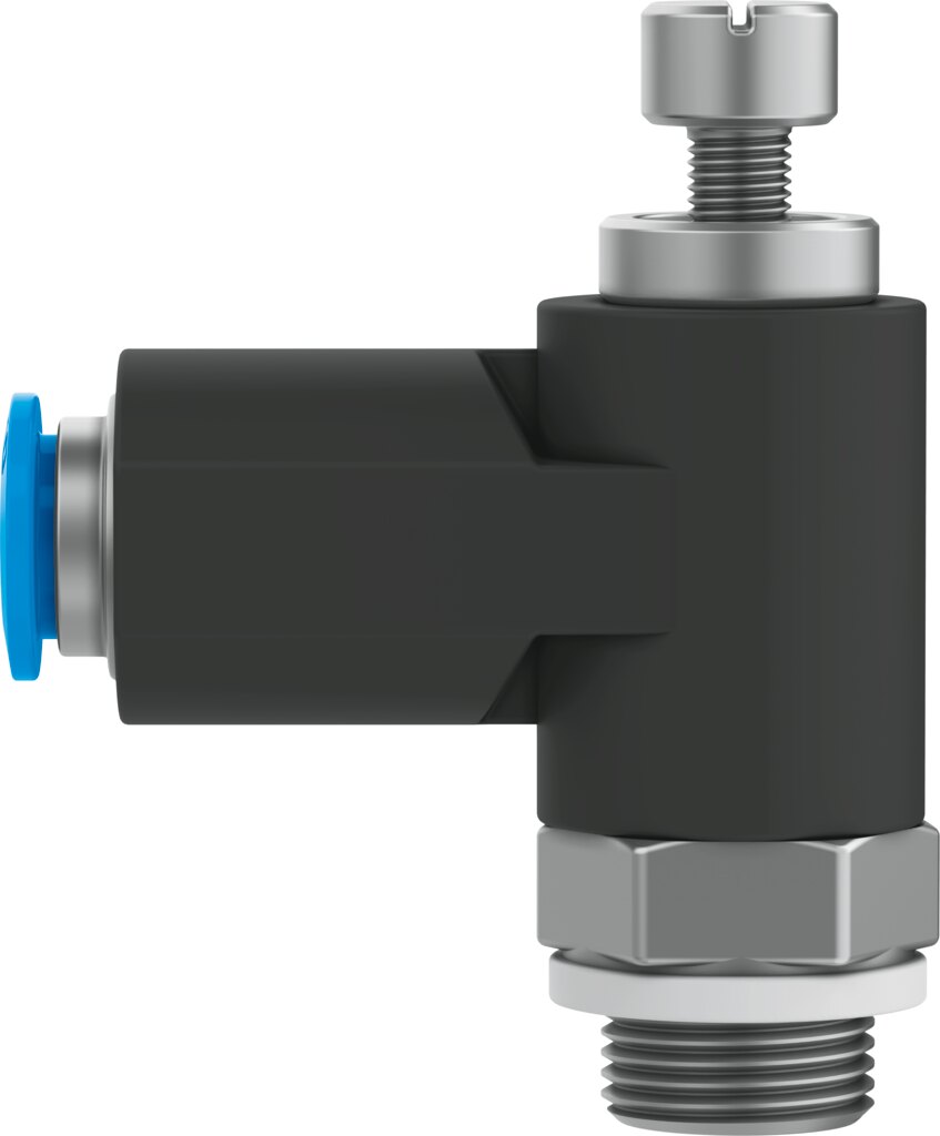 One-way flow control valve