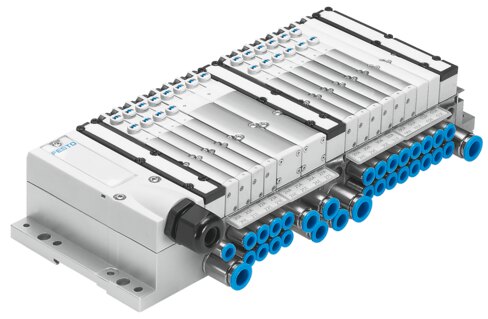 Valve terminal MPA-S with multi-pin plug connection