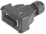 Plug socket, plug SD-SUB