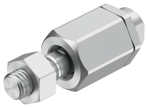 Self-aligning rod coupler