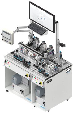 Mps Distributing Learning Factory Distributing Pro and Sorting Inline MPS 402-1 | Festo USA