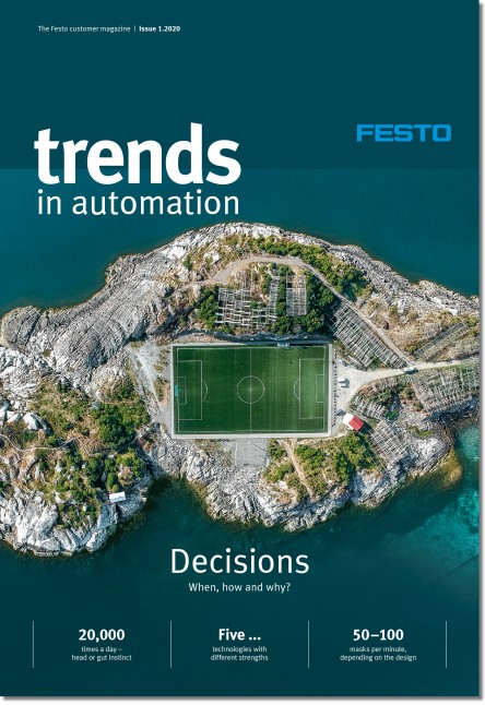 Titulní strana Trends in Automation 1.2020