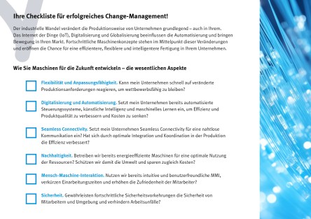 Screenshot Checkliste Industrielle Transformation
