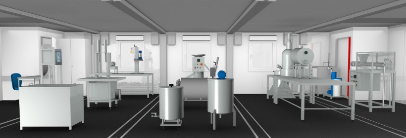 Learning environment for food processing