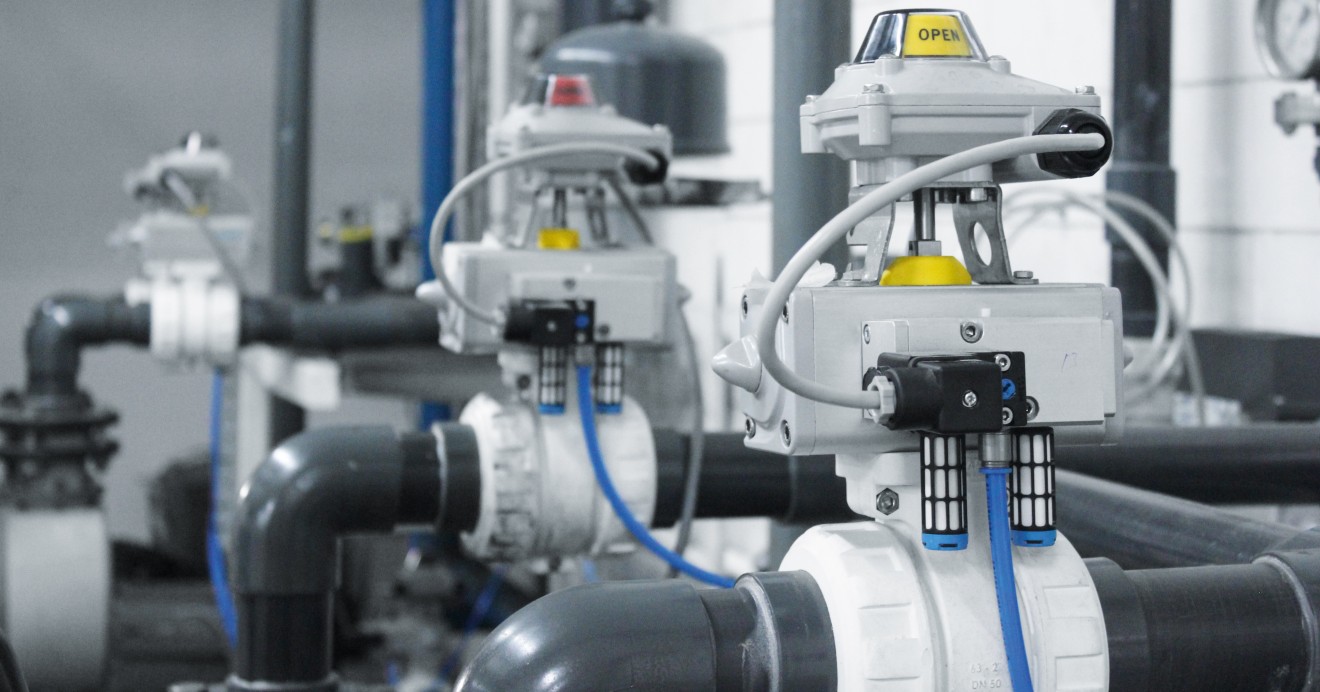 Sand Bed Filter Automation Festo Tw