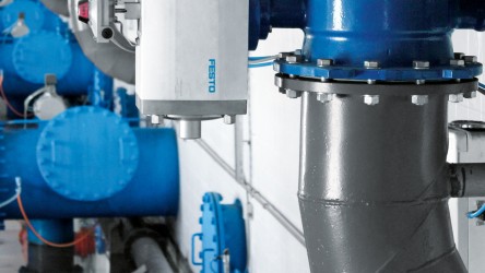 Sand Bed Filter Automation Festo Tw