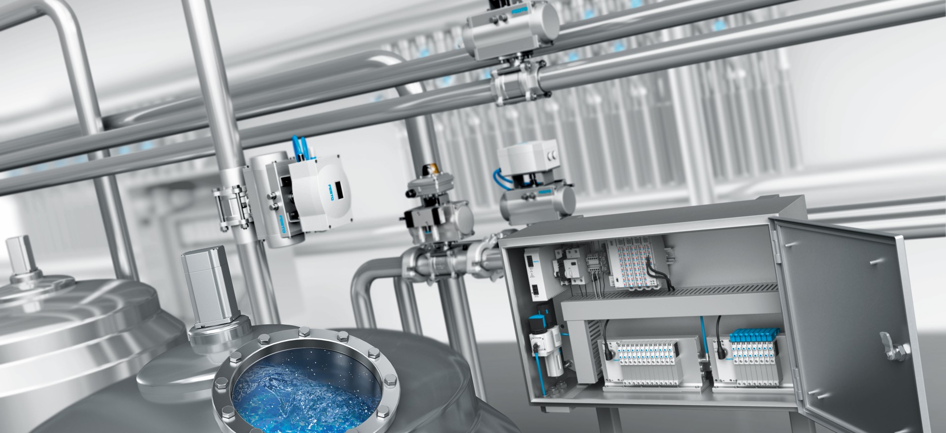 Biotech, pharmaceuticals and cosmetics industry automation