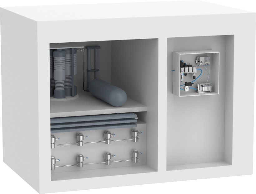Efficient compressor stations for hydrogen