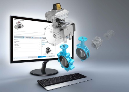 Configurator for process valve units