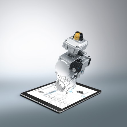 Configurator for ball valve units KVZB