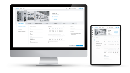 Festo Energy Saving Services portal