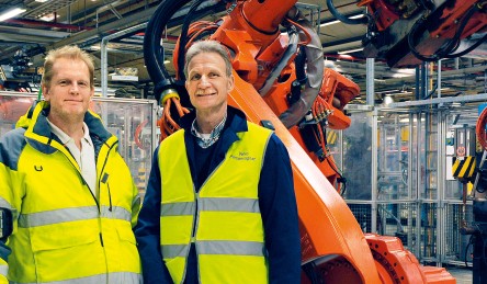 Volvo und Festo arbeiten permanent an der Verbesserung der Schweißprozesse