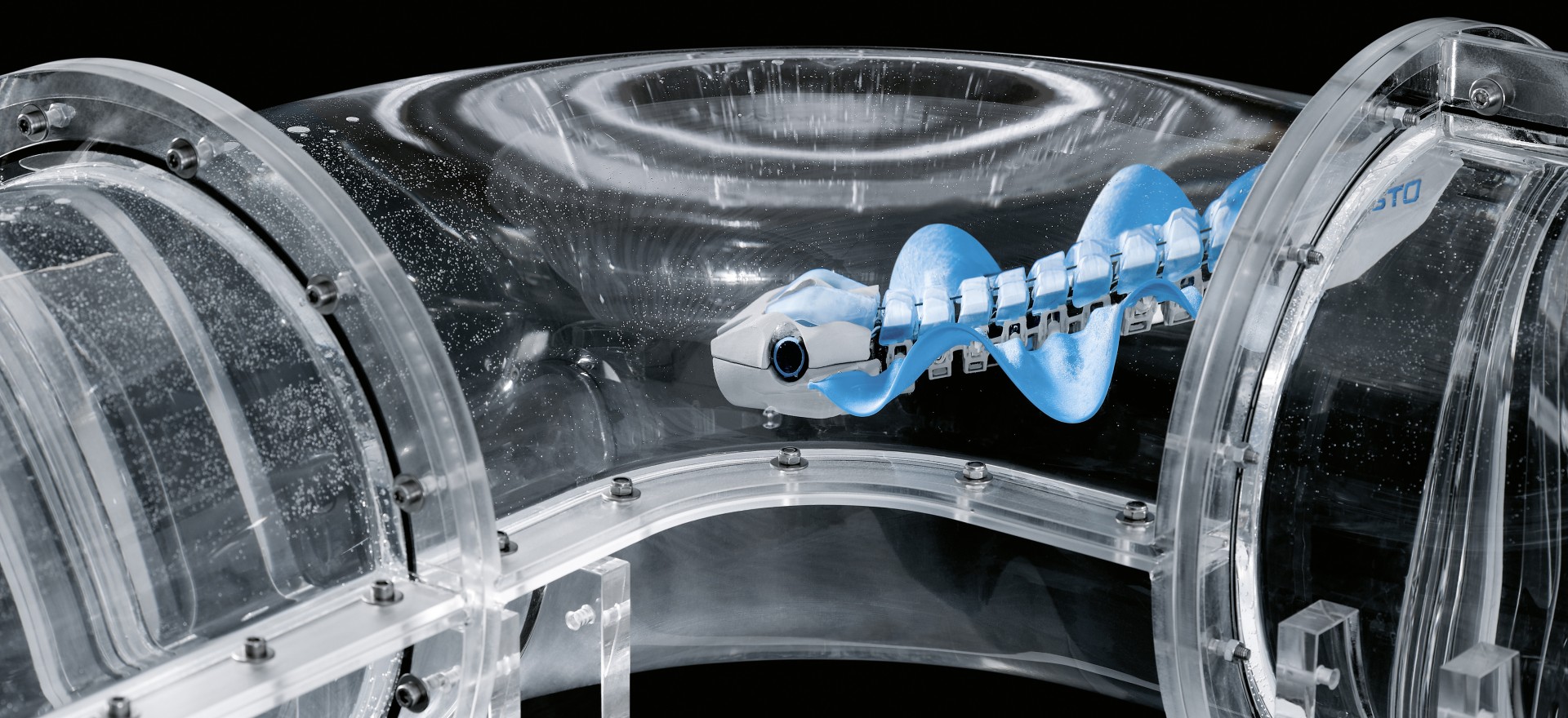 BionicFinWave: underwater robot with unique fin drive concept