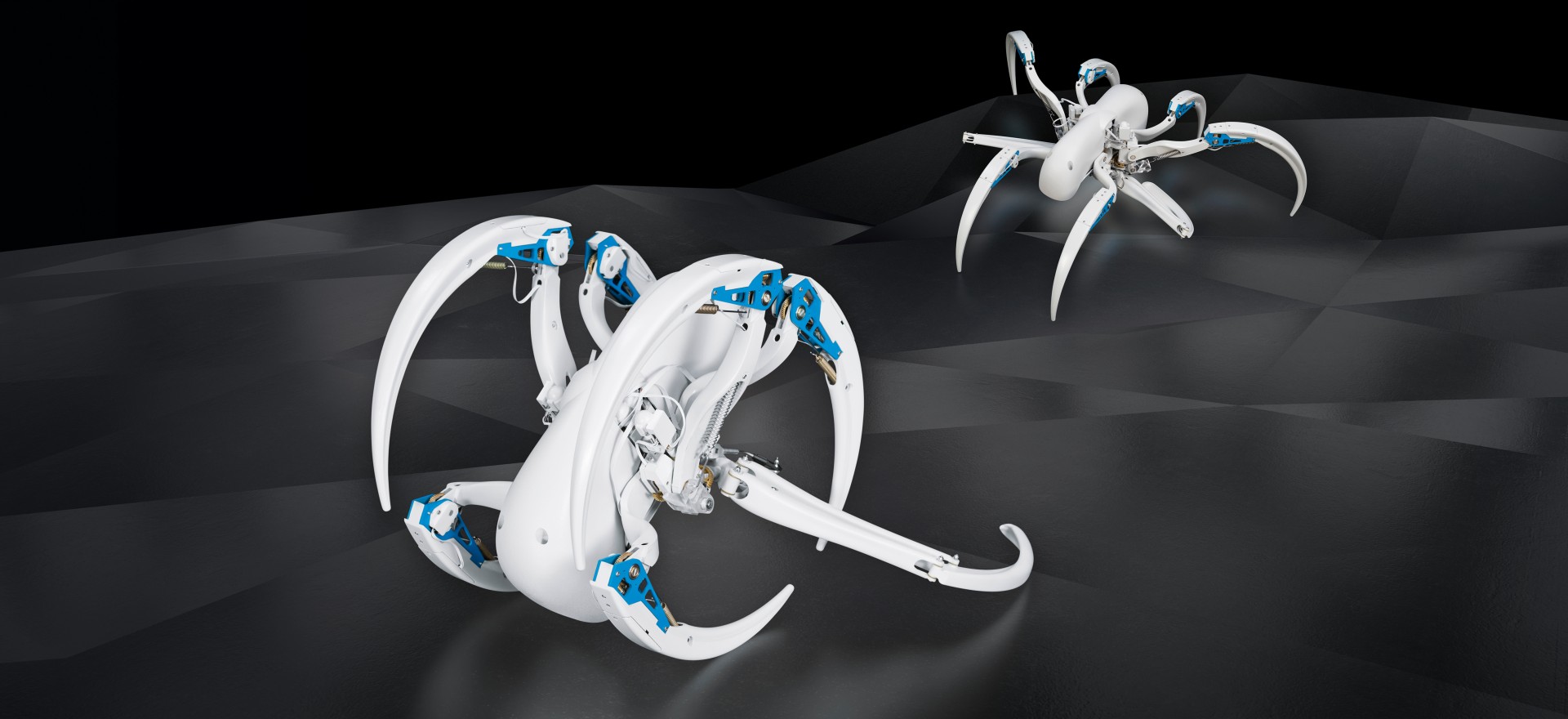 Festo BionicWheelBot: Laufen und Rollen wie die Radlerspinne