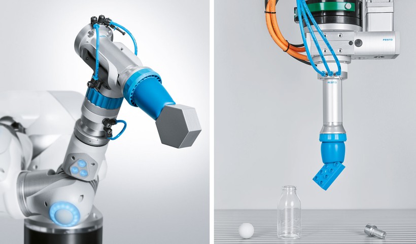Adaptieve vormgrijper DHEF: net zo flexibel als de tong van een kameleon