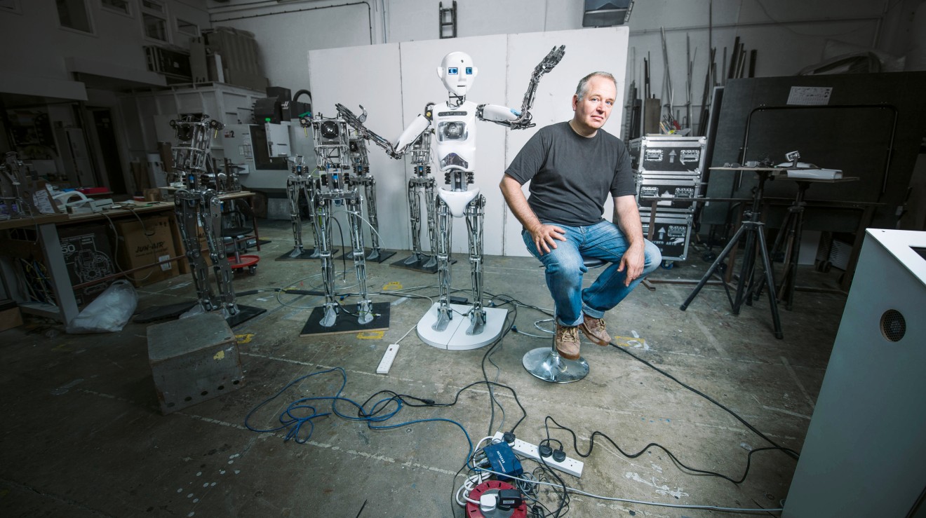 RoboThespian en Will Jackson
