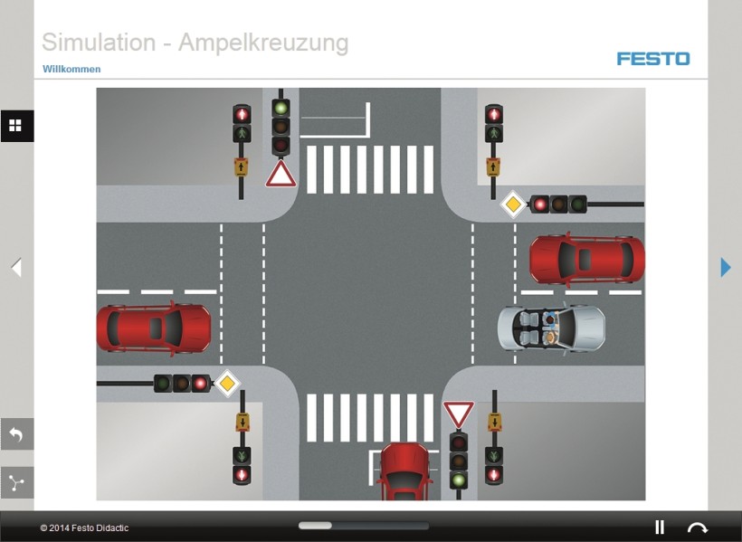 Tec2Screen simulation