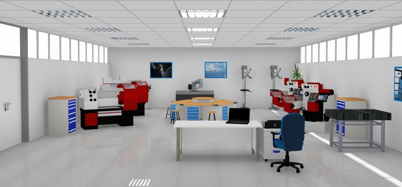 Learning environment for metalworking