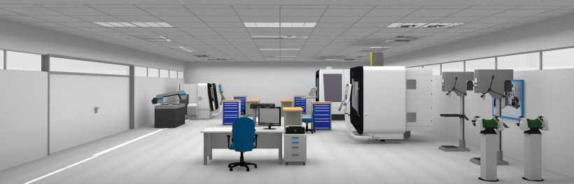 Learning environment for professional CNC machining