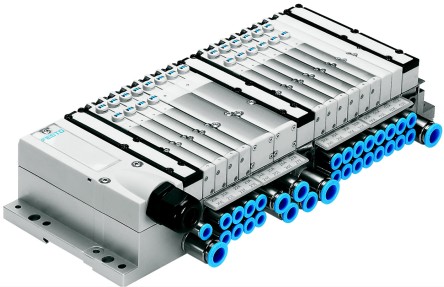 Drilling templates for valve terminals